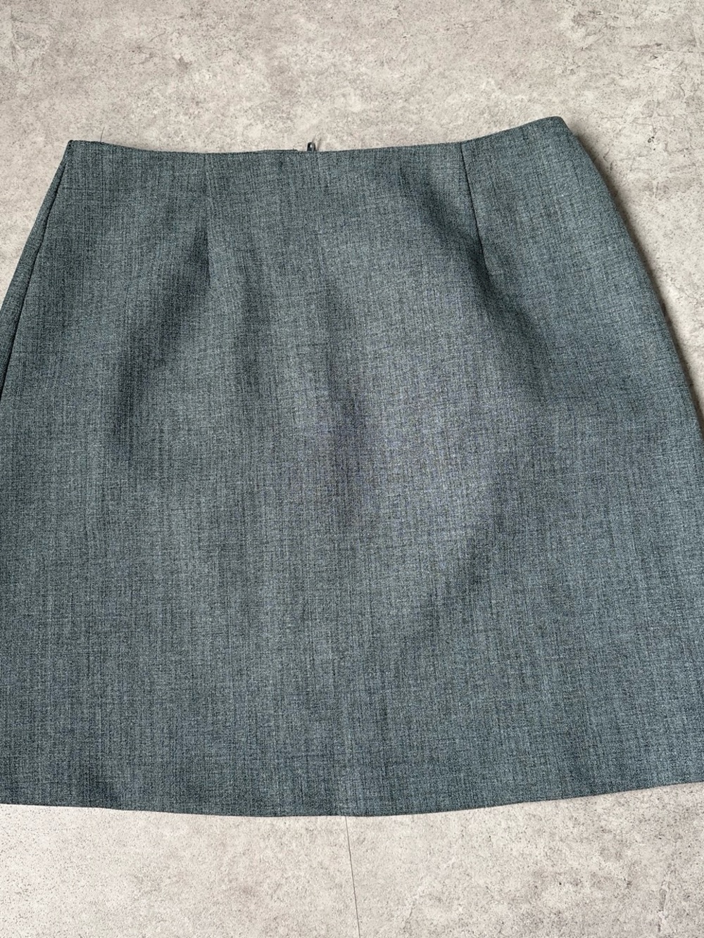 Vintage Greyish green Women's A-Line Skirt
